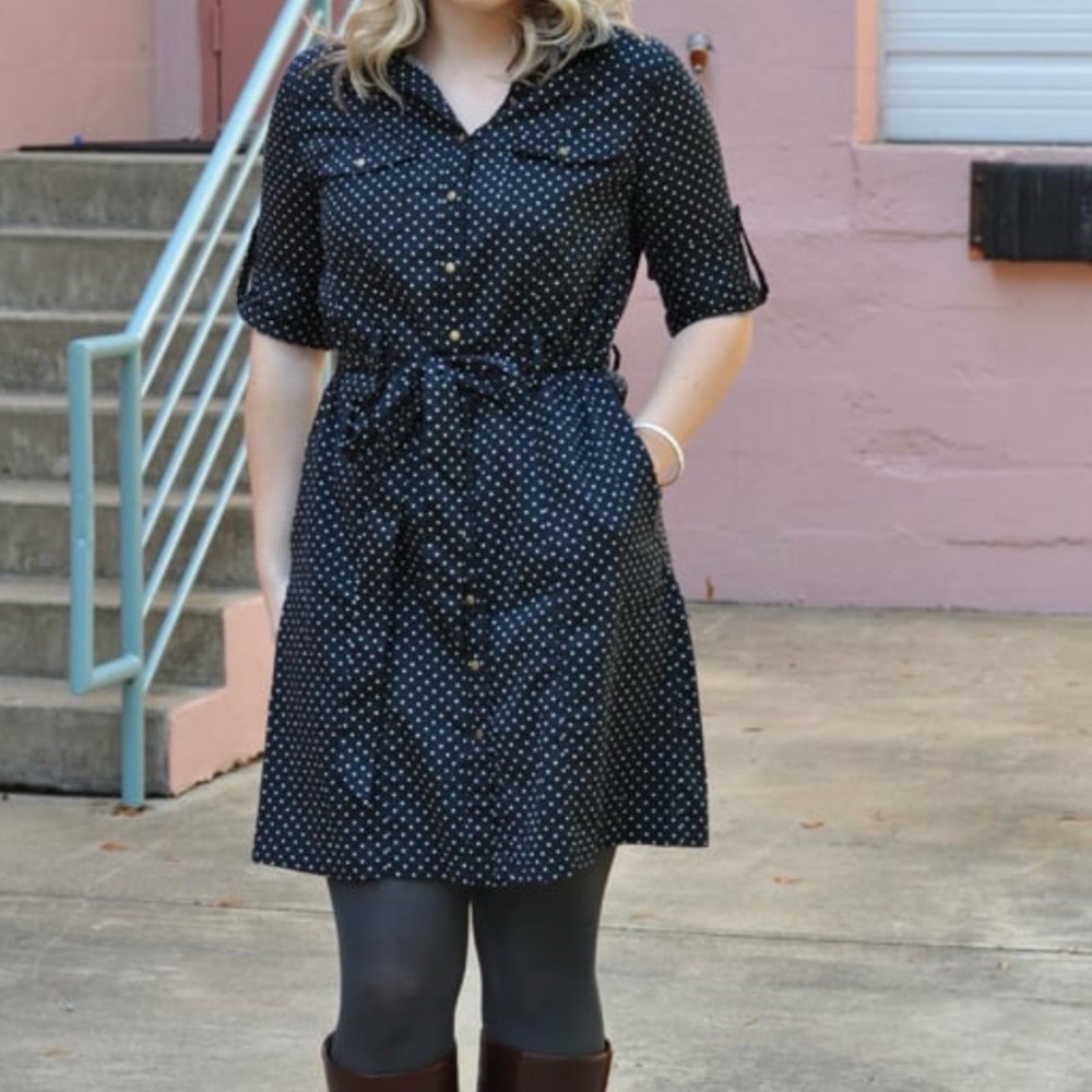 Merona Polka Dot Shirt Dress